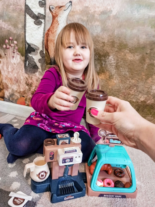 Cafetière ludique pour enfants avec accessoires WOOPIE