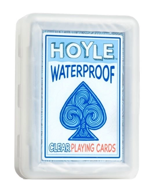 Cartes à jouer résistantes à l'eau Hoyle Clear