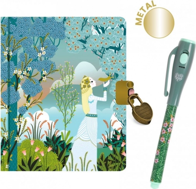 DJECO Journal secret avec stylo magique - Charlotte