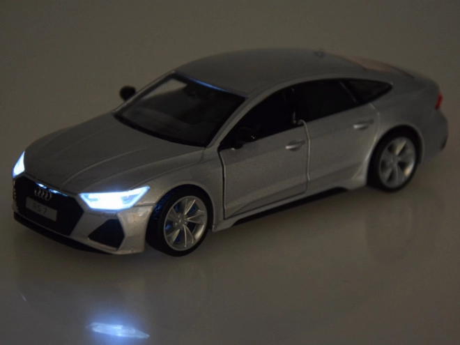 Modèle de voiture en métal Audi RS 7 Sportback pour enfants