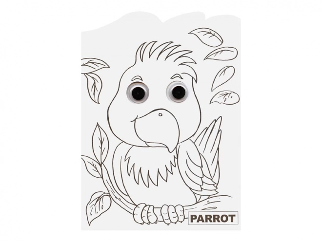 Livre de coloriage MFP A4 yeux mobiles Animaux de compagnie 1p 210x270/16