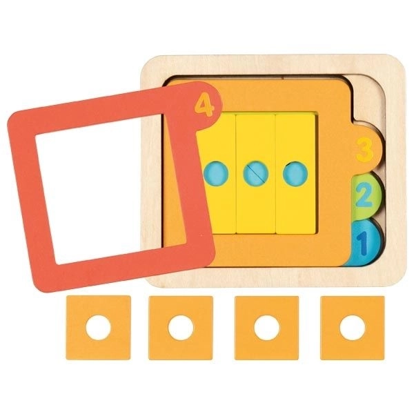 GOKI puzzle multicouches formes et calcul