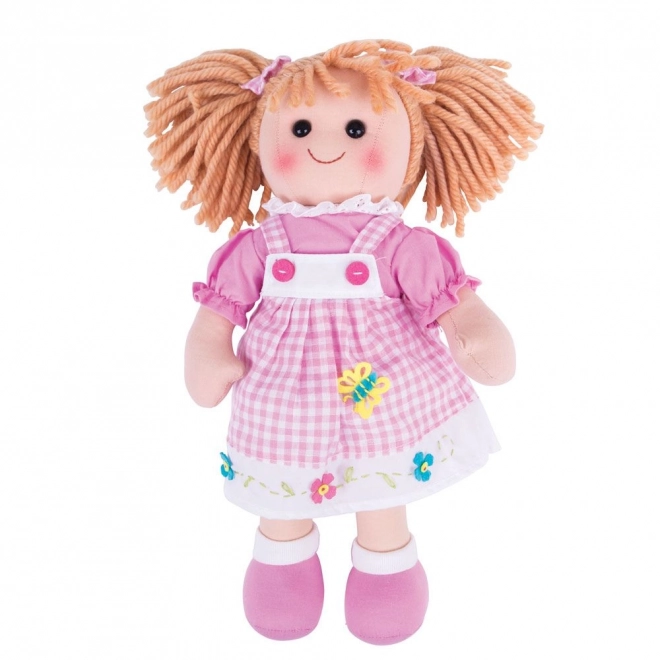 Poupée en tissu Eva de Bigjigs Toys