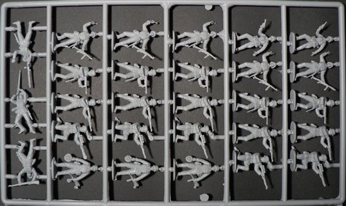 Infanterie allemande - figurines en plastique
