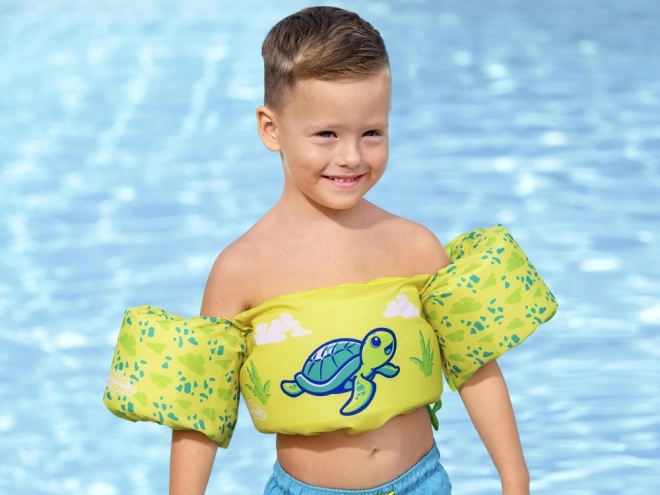 Gilet de bain enfant Bestway avec impression de tortue