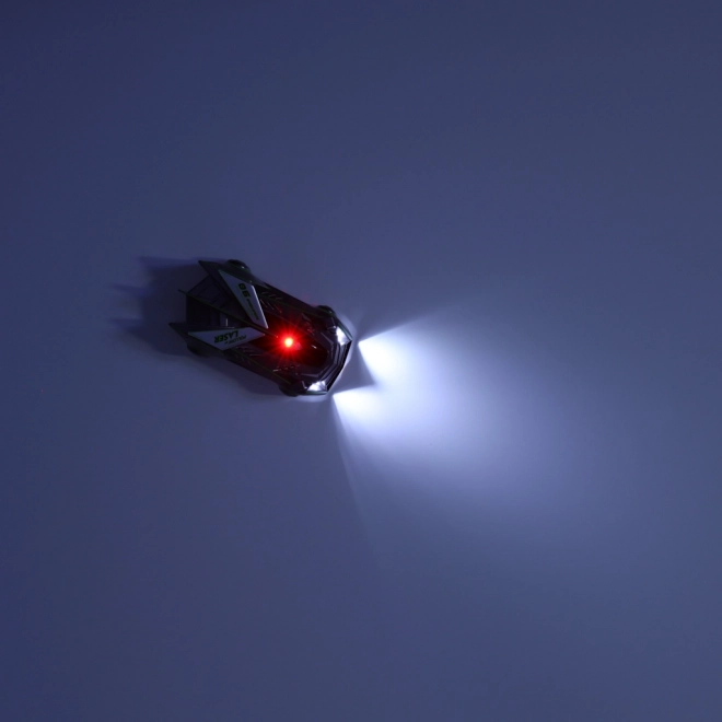 Voiture laser télécommandée grise
