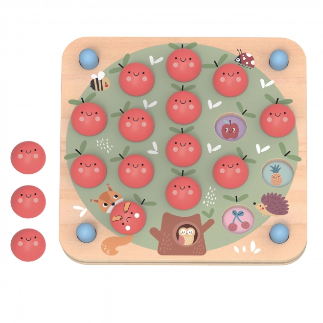 Jeu de mémoire Tooky Toy Pommes