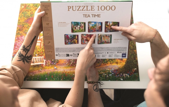 TREFL Puzzle Premium Plus Tea Time : Mon endroit préféré 1000 pièces
