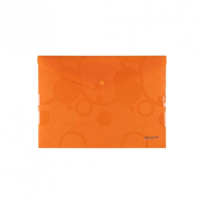 Pochette avec Bouton A5 Neo Colori Orange