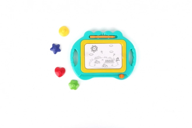 Tableau de dessin magnétique avec tampons