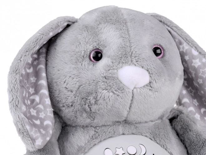 Lapin projecteur avec berceuses et bruit blanc