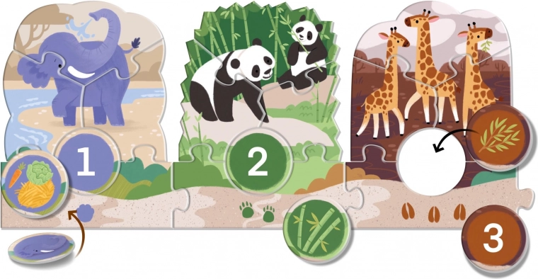 Apprendre les empreintes et l’alimentation en jouant