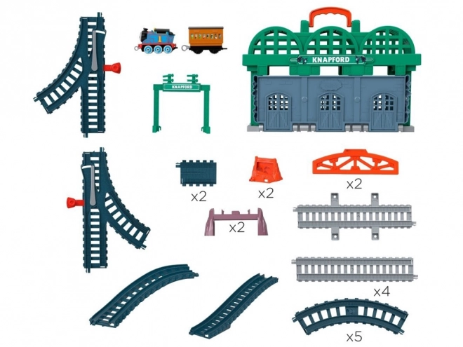 Fisher-Price Train Thomas et ses amis Station Grodkov locomotive