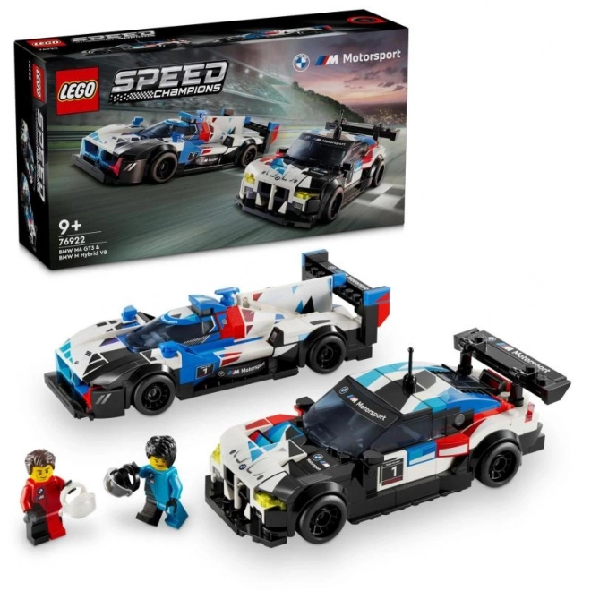 LEGO Speed Champions 76922 Voitures de course BMW M4 GT3 et BMW M Hybrid V8