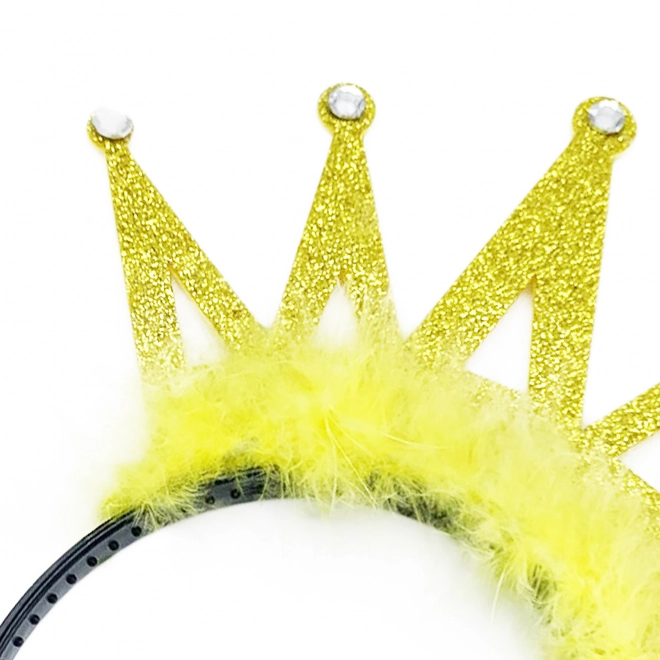 Bandeau couronne avec plumes pour enfants