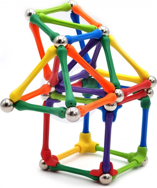Blocs de construction magnétiques Woopie Puzzle créatif 180 pcs