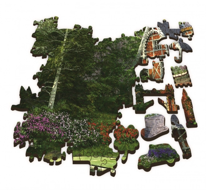 Puzzle en bois Maison victorienne 1000 pièces