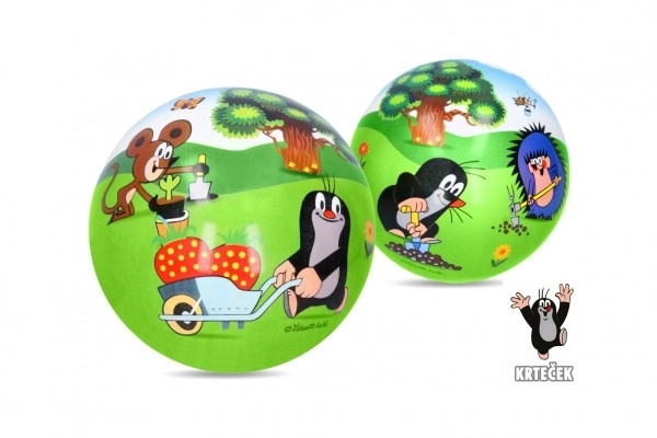 Ballon en caoutchouc gonflable Krtek 23 cm en filet