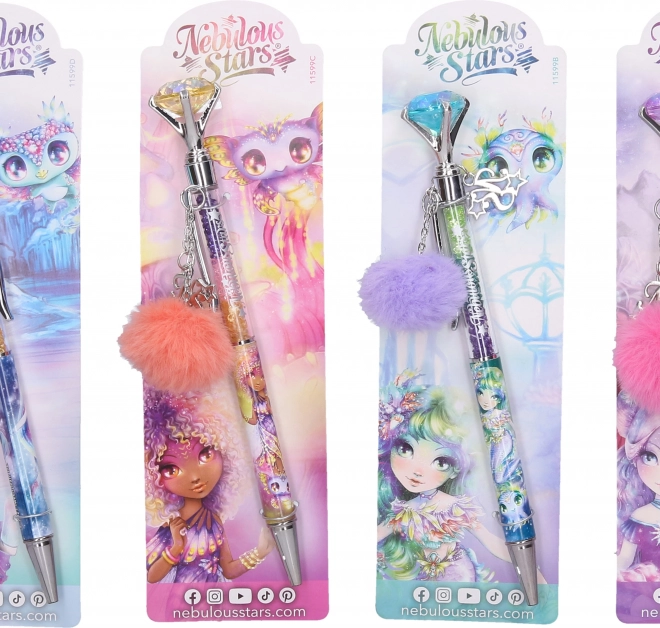 Stylo à bille Nebulous Stars 17 cm
