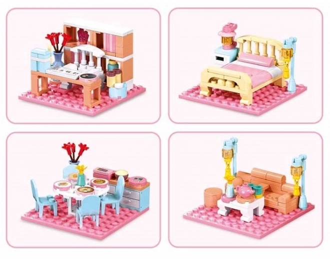 Sluban Girls Dream Villa chinoise 1 M38-B1117