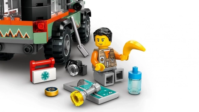Lego City voiture tout-terrain de montagne 4x4