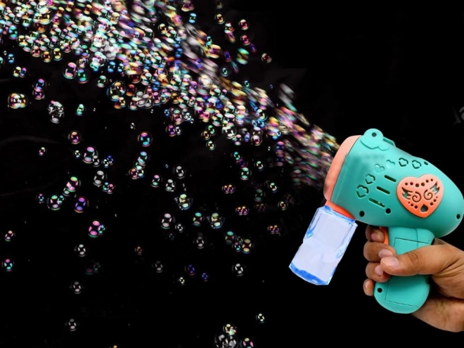 Pistolet à bulles coloré pour enfants