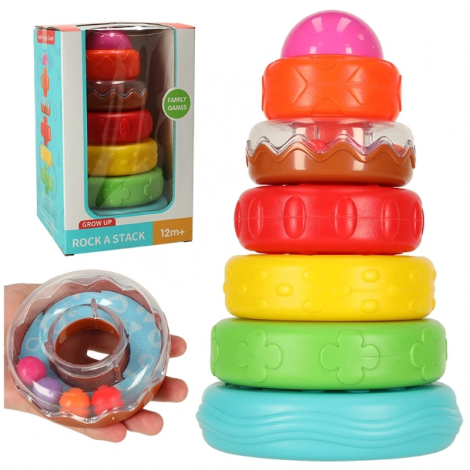 Tour Montessori colorée pour enfants