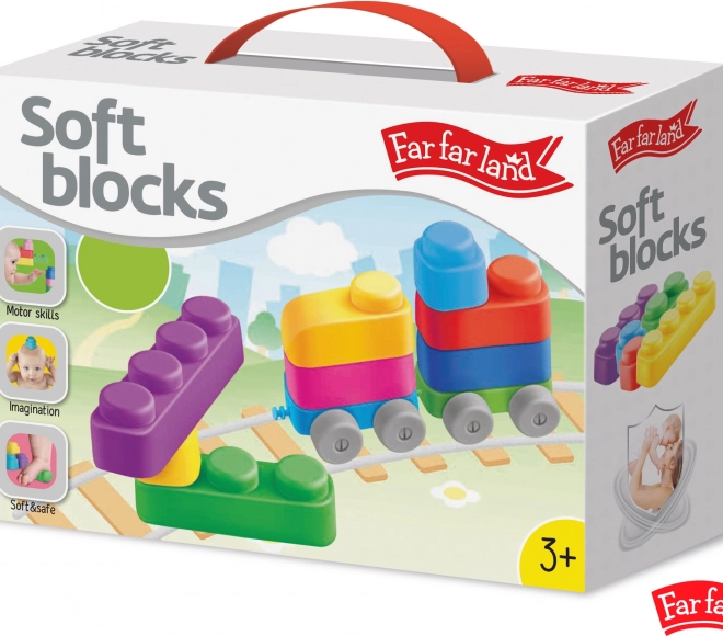Far Far Land blocs de construction souples pour tout-petits