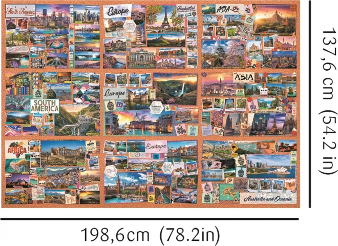 TREFL Puzzle UFT La route de mille miles 13500 pièces