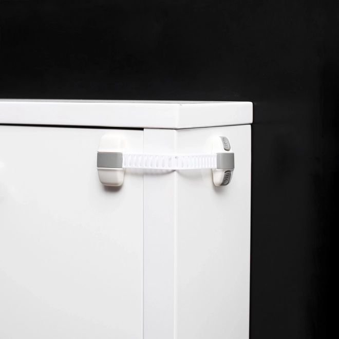 Verrou universel, blanc/gris