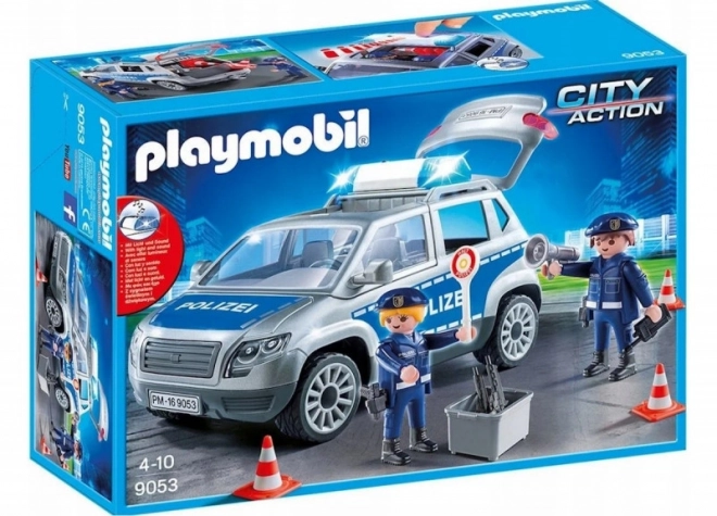 Ensemble de figurines City 9053 Véhicule tout-terrain de police