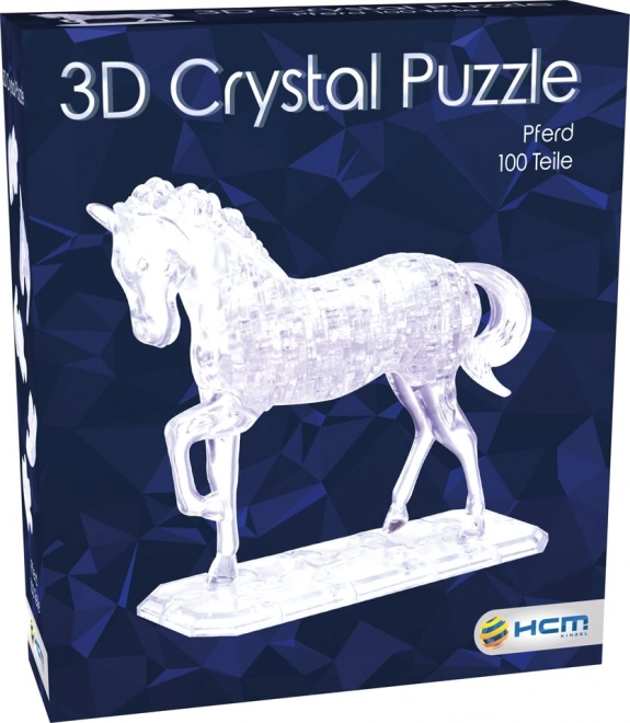 Puzzle 3D Crystal Cheval 100 pièces