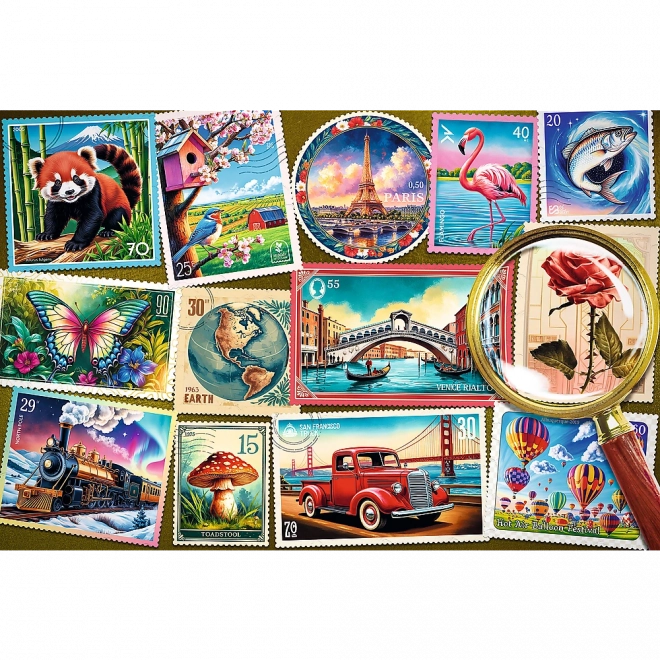 Puzzle Timbres Postaux - 300 Pièces Trefl