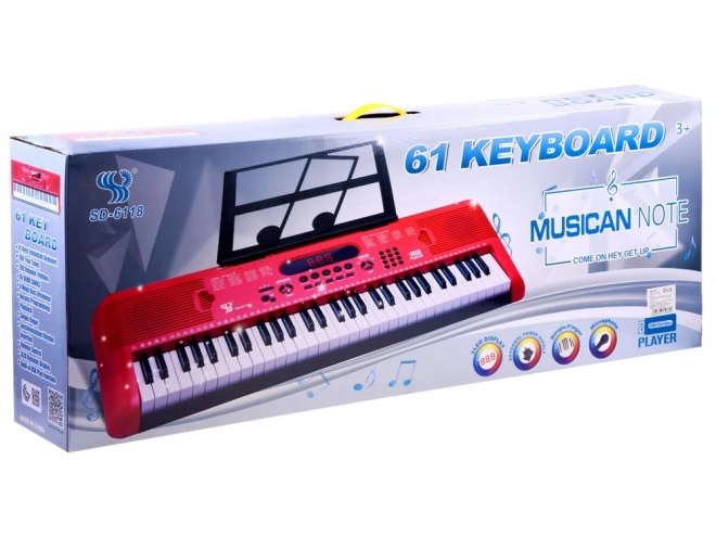 Claviers électroniques avec microphone