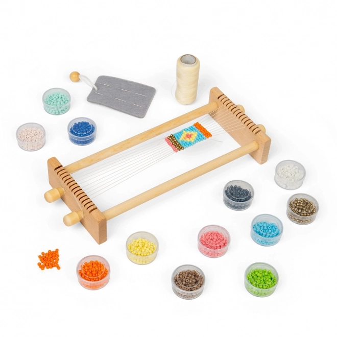 Métier à tisser pour perles Bigjigs Toys