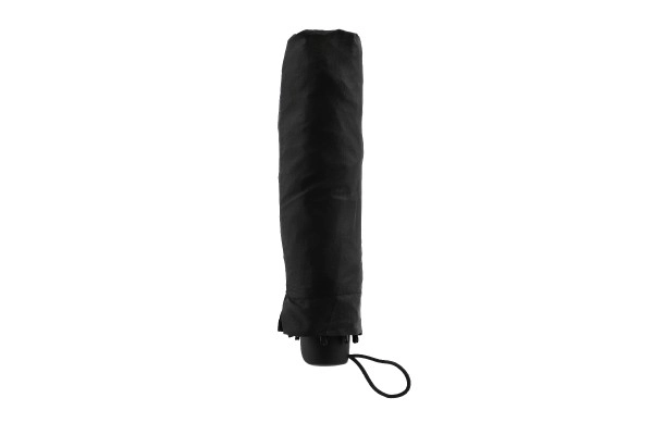 Parapluie ciel étoilé pliant 25cm tissu/métal pour adultes argenté en pochette