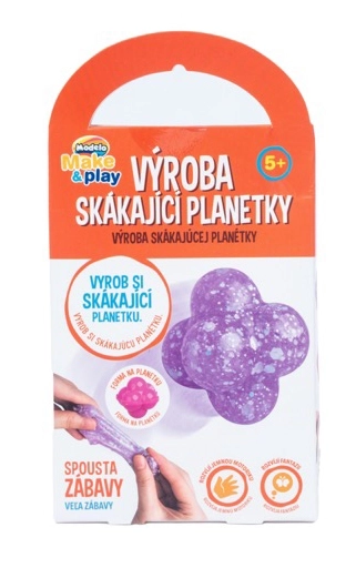 Fabrication de balle rebondissante violette