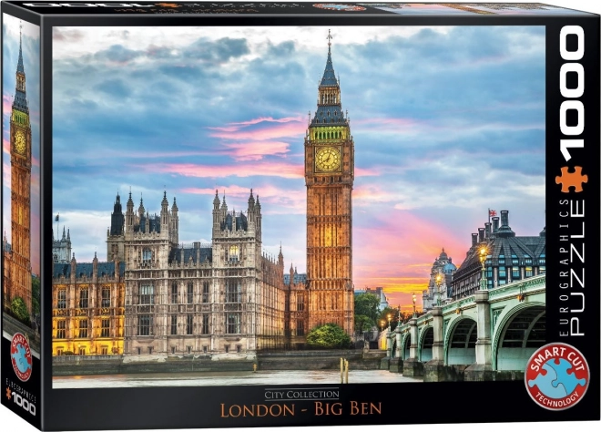 EUROGRAPHICS Puzzle Londres - Big Ben 1000 pièces
