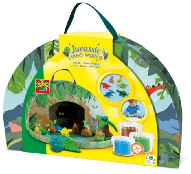 SES Monde Jurassique Dino - valise pleine de plaisir