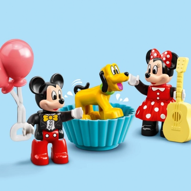 LEGO 10941 DUPLO Train d’anniversaire de Mickey et Minnie