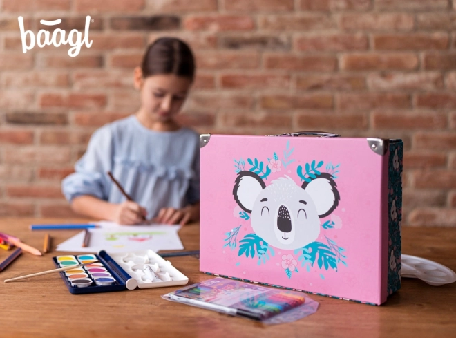 BAAGL Coffret d'école pliable Baby Koala avec ferrures