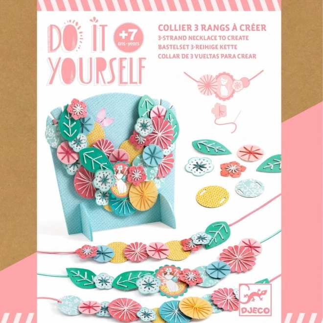 Kit de broderie pour colliers DJECO