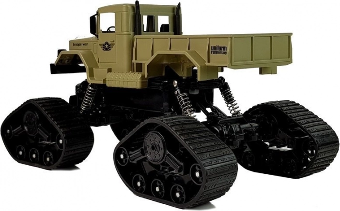 Chenilles à haute traction et 4×4 pour tous les terrains