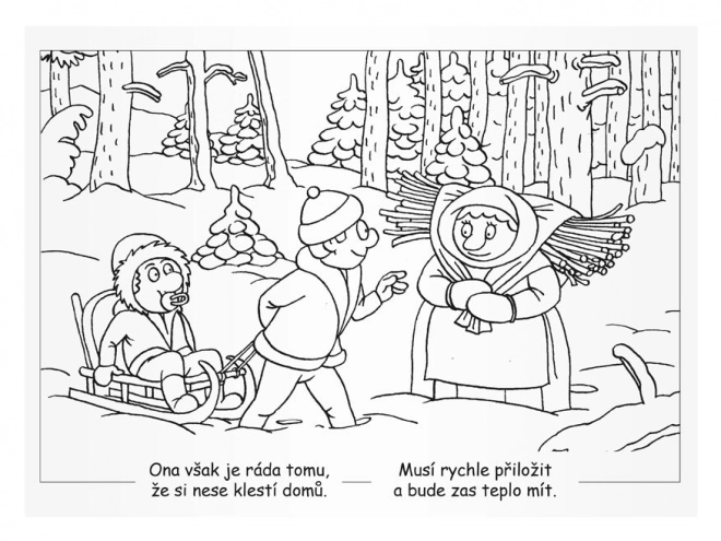 Livre de coloriage MFP Hiver
