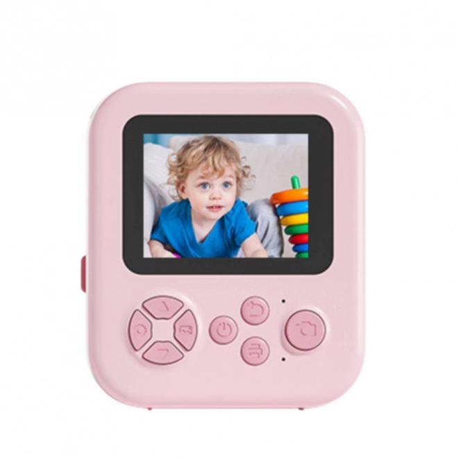 Appareil photo instantané avec imprimante thermique Licorne rose