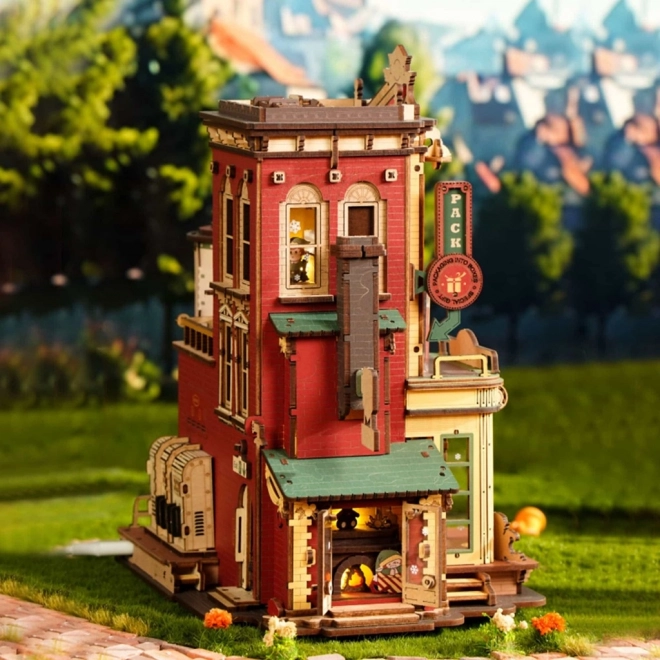 Puzzle en Bois Magique - Boîte à Musique Usine de Cadeaux