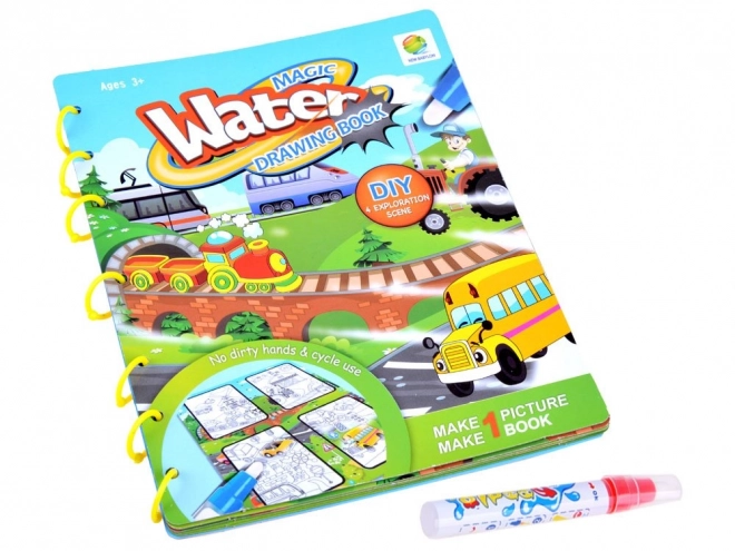 Livre de coloriage aquatique créatif pour enfants – A