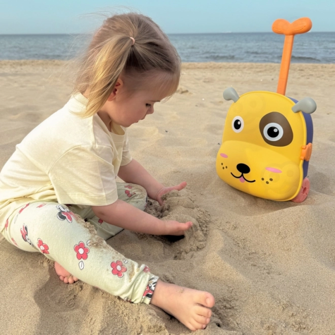 WOOPIE 3v1 Bac à sable d'eau Valise – Chiot