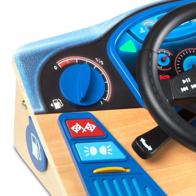 Tableau de bord interactif Volant Vroom et Zoom