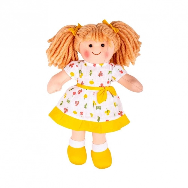 Poupée en tissu Bigjigs Toys Zoe 28cm